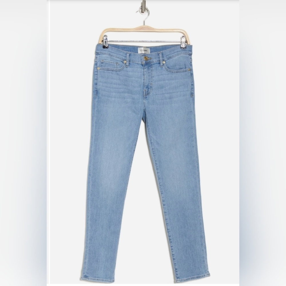 Frame Le Garcon Mid Rise Crop Boyfriend Jeans Size 27.